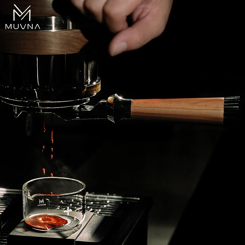 سلسلة MUVNA Espresso Portailfter Lucifer بدون قاع، فلتر القهوة العاري مع سلة يناسب آلات E61/Nuova/Delonghi/Breville - AliExpress - الصورة 6